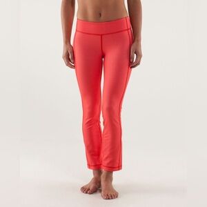 Lululemon P.Y.B Pant *Denim, Love Red, Size 4